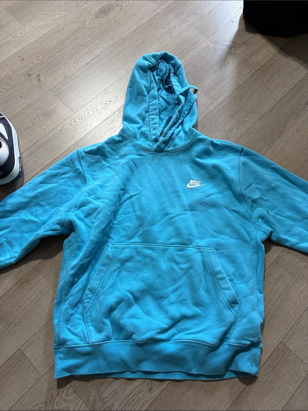Nike Bright Teal Hooded Sweatshirt